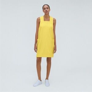 NWT Everlane Cross-Back Apron Mini Dress Size Small